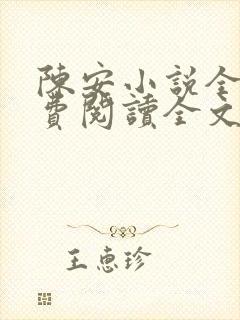陈安小说全文免费阅读全文