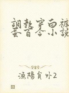 调教穿白裤袜跳蛋百合小说封面