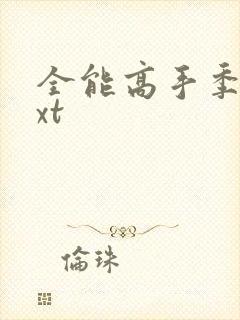 全能高手季枫txt