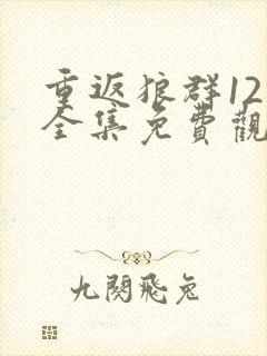 重返狼群12集全集免费观看