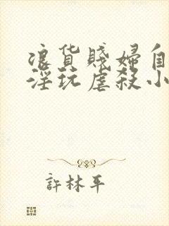 浪货贱妇自愿被淫玩虐杀小说封面