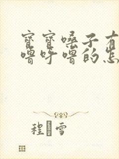 宝宝嗓子有痰呼噜呼噜的怎么办封面