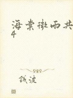 海棠微雨共归途4封面