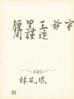 腹黑王爷穿越妃周谨连