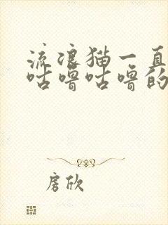 流浪猫一直发出咕噜咕噜的声音封面