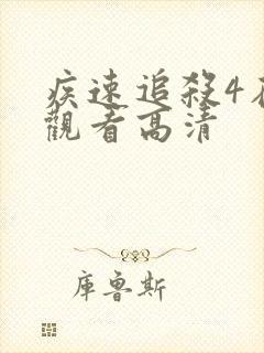 疾速追杀4在线观看高清