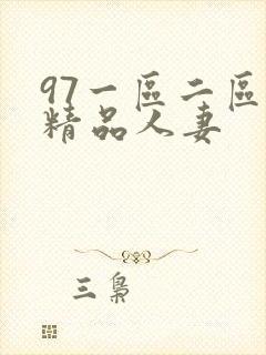 97一区二区三精品人妻