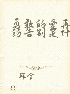 勇敢的爱再勇敢的告别是什么歌曲