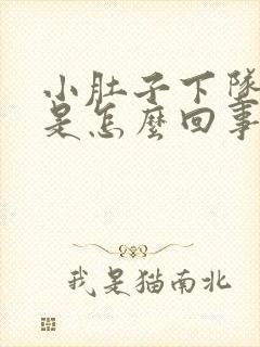 小肚子下坠的疼是怎么回事