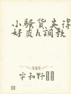 小骚货夹得真紧好爽h调教