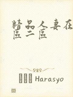 精品人妻在线一区二区