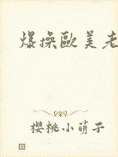 爆操欧美老熟女