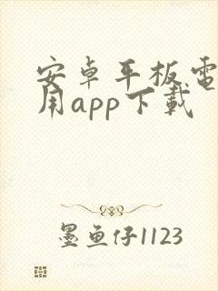 安卓平板电脑专用app下载