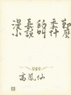 漫长的季节原著小说叫什么