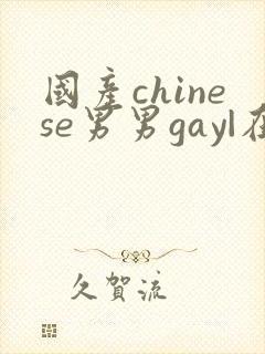 国产chinese男男gay|在线free