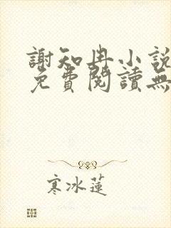 谢知冉小说全文免费阅读无弹窗