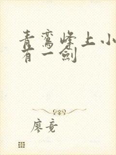 青鸾峰上小说我有一剑