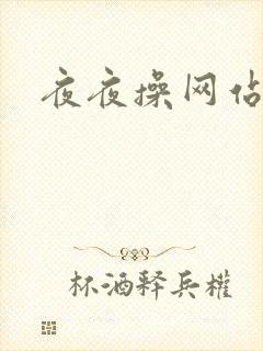 夜夜操网站