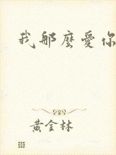 我那么爱你封面