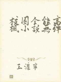 校园全能高手季枫小说无弹窗