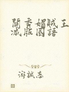 关秀媚贼王无删减版国语封面