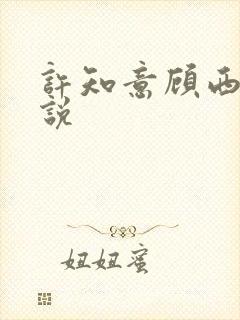 许知意顾西洲小说