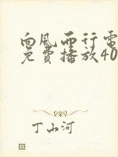 向风而行电视剧免费播放40集封面