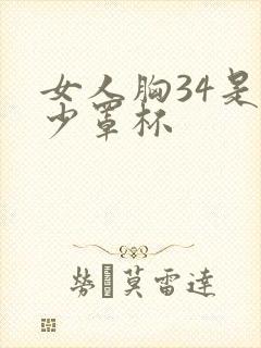 女人胸34是多少罩杯