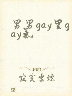 男男gay里gay气