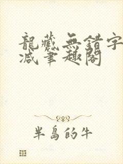 龙藏无错字无删减笔趣阁