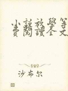 小说放学等我免费阅读全文