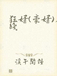 狂婿(豪婿)在线