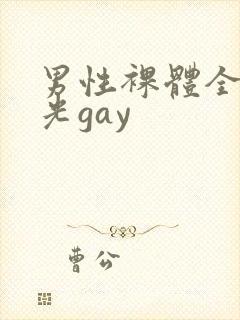 男性裸体全身精光gay