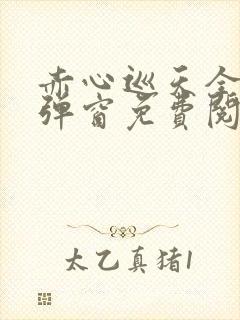 赤心巡天全文无弹窗免费阅读封面