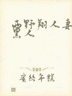 西野翔人妻初尝黑人