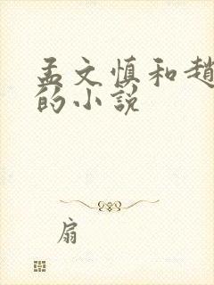 孟文慎和赵知许的小说