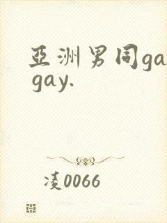 亚洲男同gay gay.