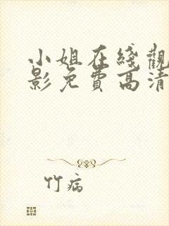 小姐在线观看电影免费高清全集封面