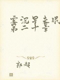 雾沉星未眠小说第二十章