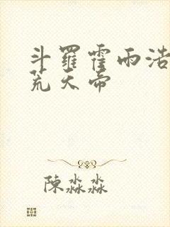 斗罗霍雨浩拜师荒天帝