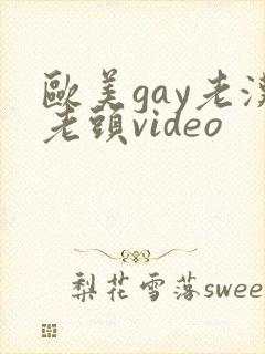 欧美gay老汉老头video