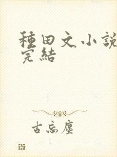 种田文小说推荐完结封面