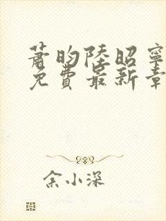 萧昀陆昭宁全文免费最新章节阅读