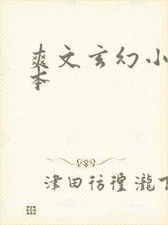 爽文玄幻小说全本封面