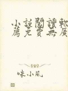 小说阅读软件推荐免费无广告封面