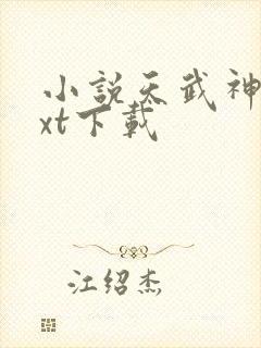 小说天武神帝txt下载