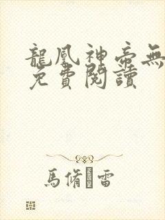 龙凰神帝无弹窗免费阅读