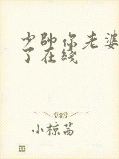 少帅你老婆又跑了在线