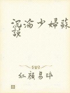 沉沦少妇苏霞小说