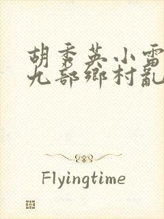 胡秀英小雷第十九部乡村乱情封面